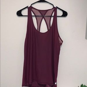 Lululemon burgundy tank